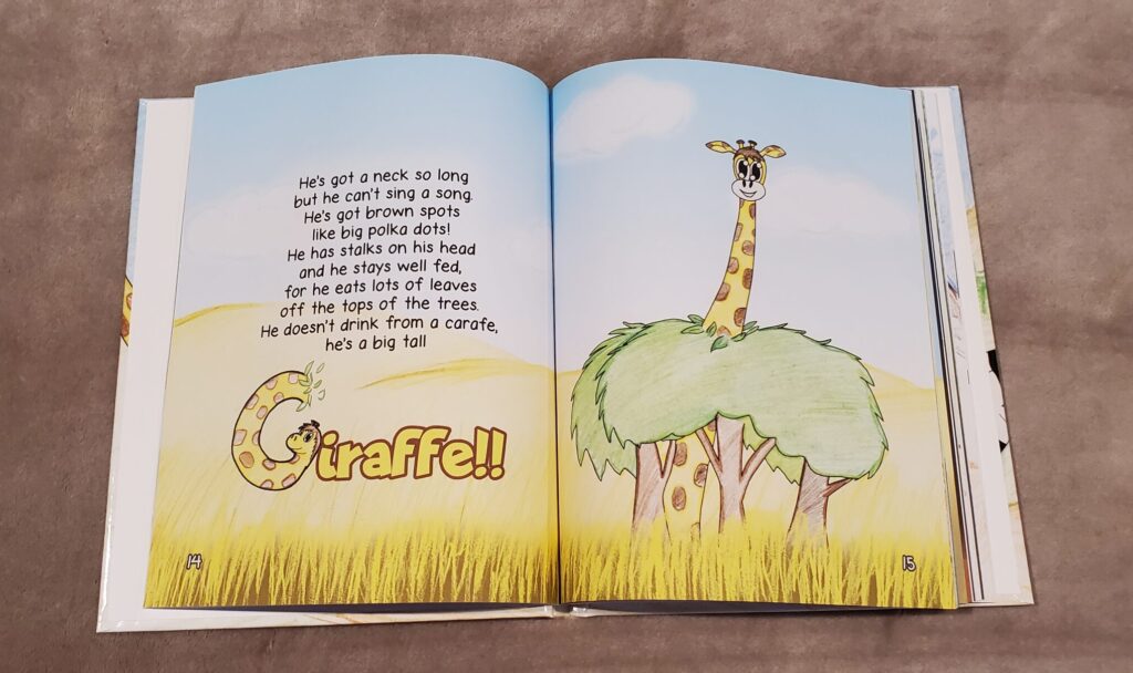An Aunt's Animal Alphabet - Giraffe preview